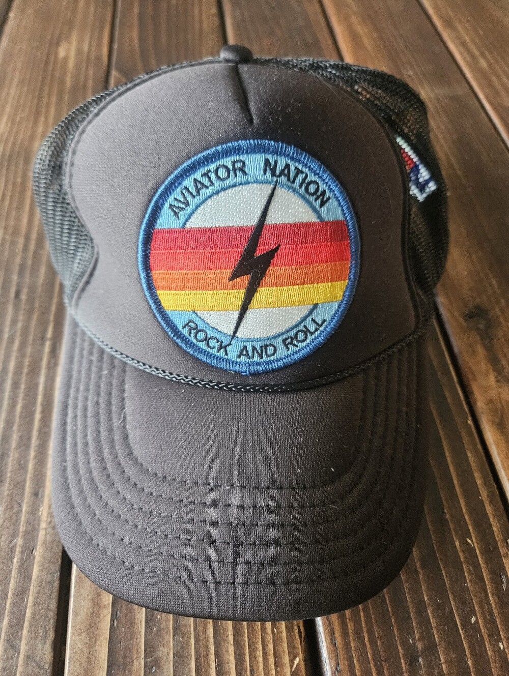 Black 🖤 Aviator Nation Snapback Hat